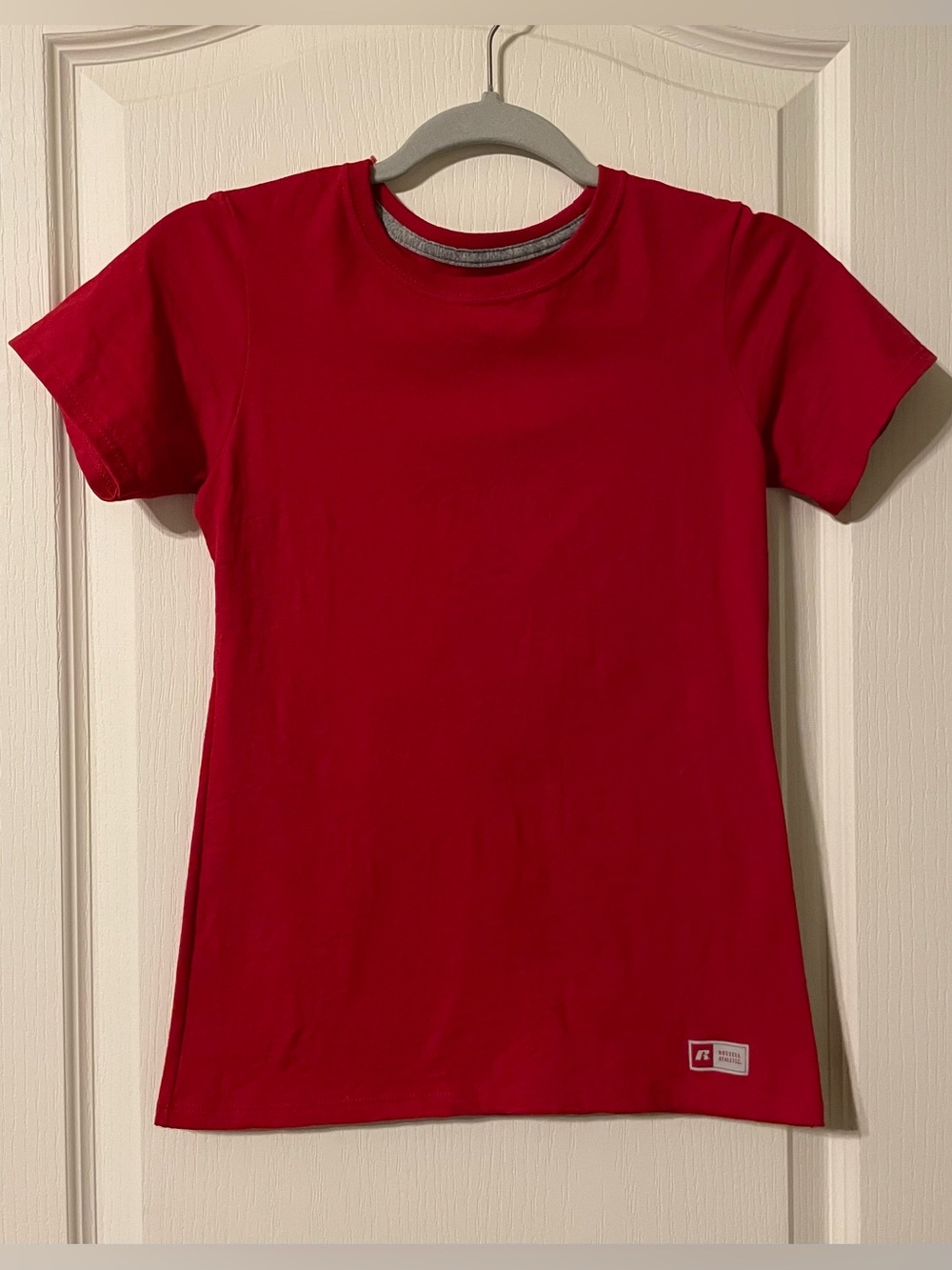 Red Russell Athletic Crewneck T Shirt XS